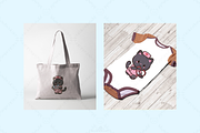 Cute Nurse Cat Clipart, an Animal Illustration by Blumensdiary (Thumbnail 5 of 6)