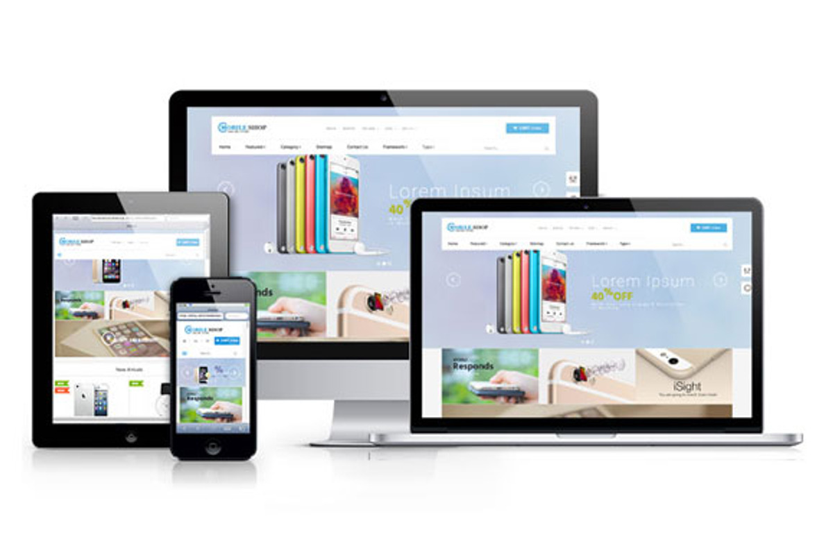 Ap Mobile shop Prestashop Theme, a Landing Page Template by apollotheme (Photo 1 of 11)