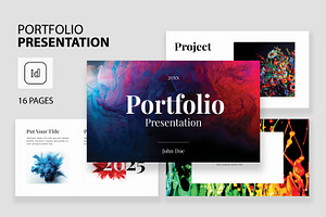 Portfolio Presentation Layout, a Presentation Template by X-Type
