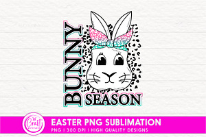 Easter Bunny Season PNG Sublimation