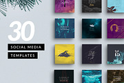 Customizable Social Media Pack, a Social Media Template by Roger Coles (Thumbnail 1 of 3)