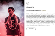 Barhome - One Page Singer Portfolio, a Bootstrap Template by Codrop Agency (Thumbnail 2 of 5)