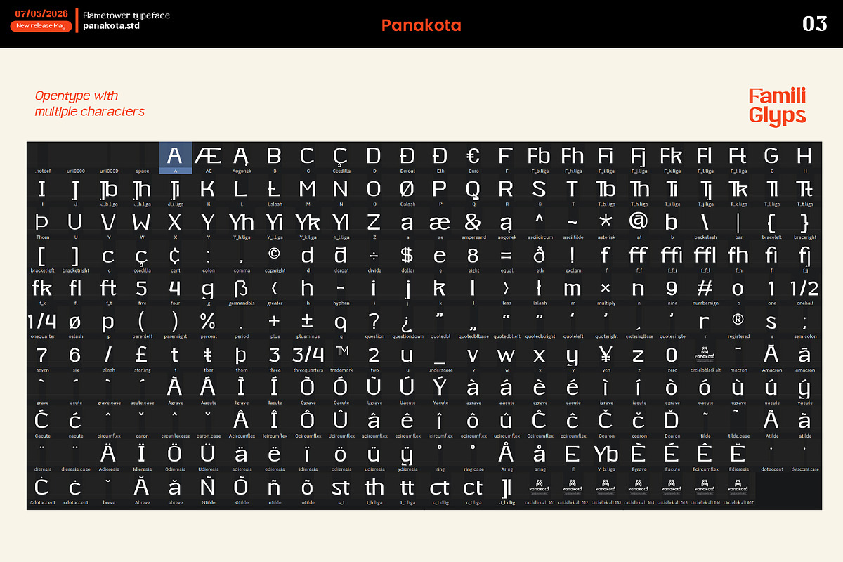 FLAMETOWER FAMILY TYPEFACE & DISPLAY, a Sans Serif Font by panakota studio (Photo 5 of 8)