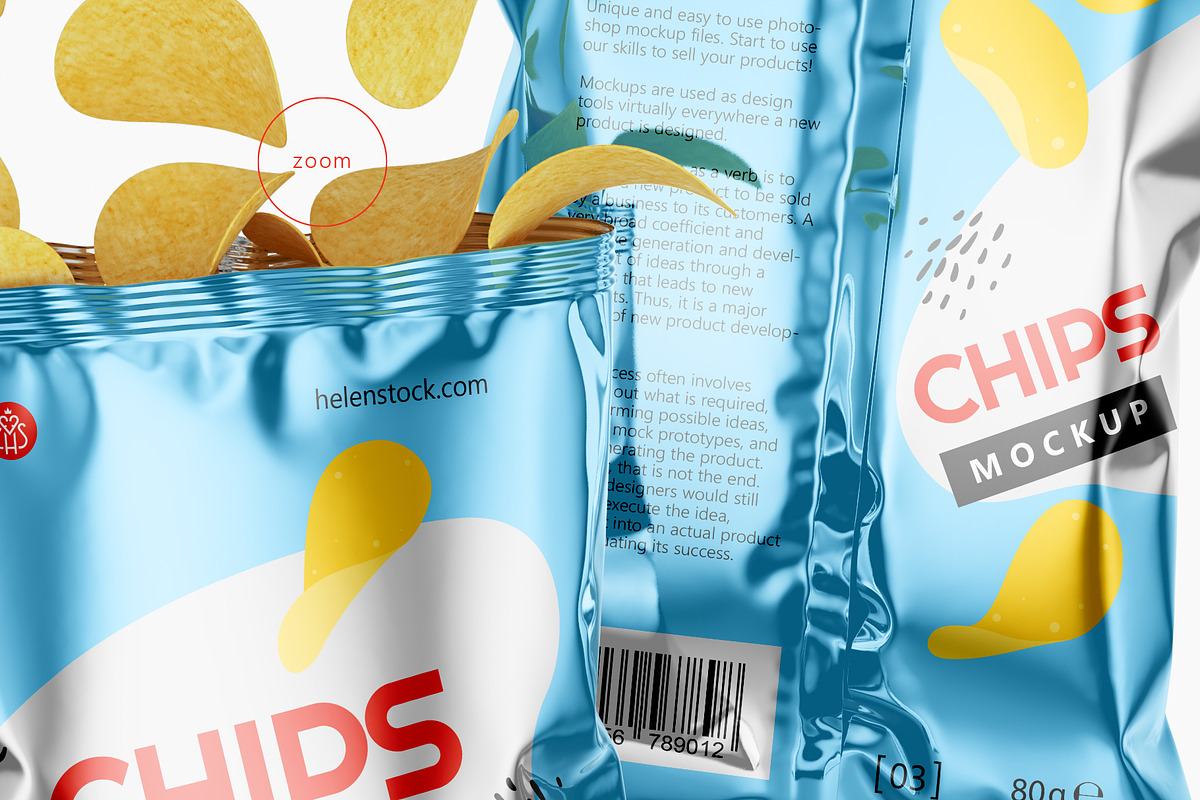 Snack Packaging Mockup Set, a Packaging Mockup by HelenStock (Photo 13 of 13)