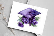 Floral Graduation Caps & Gowns, an Illustration by Canvas Craft (Thumbnail 6 of 8)