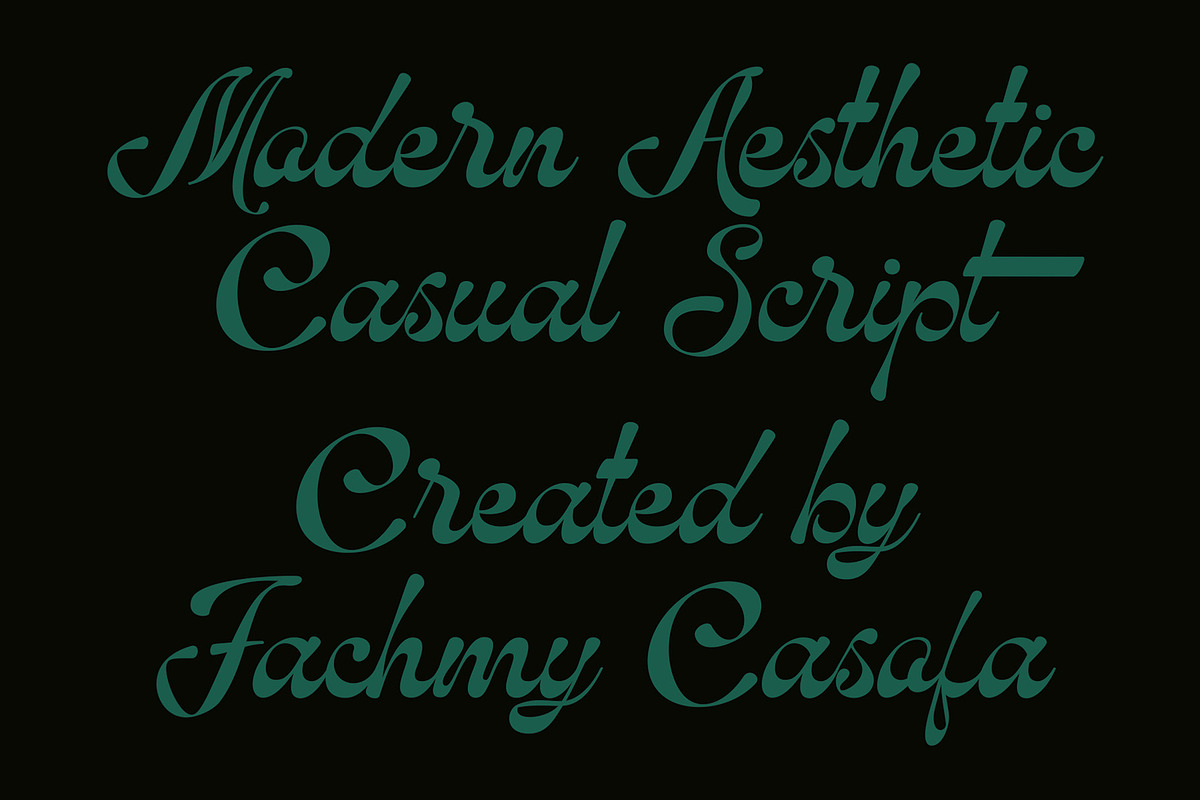 NCL Hubiny — Elegant Script, a Script Font by Enxyclo Studio (Photo 3 of 15)
