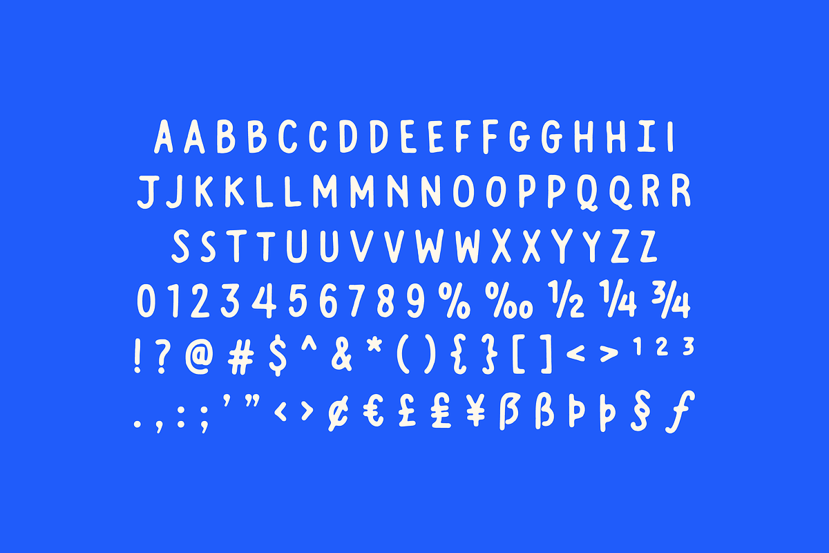 Bird Punch Handwritten, a Handwritten Font by 24Design Studios (Photo 7 of 10)