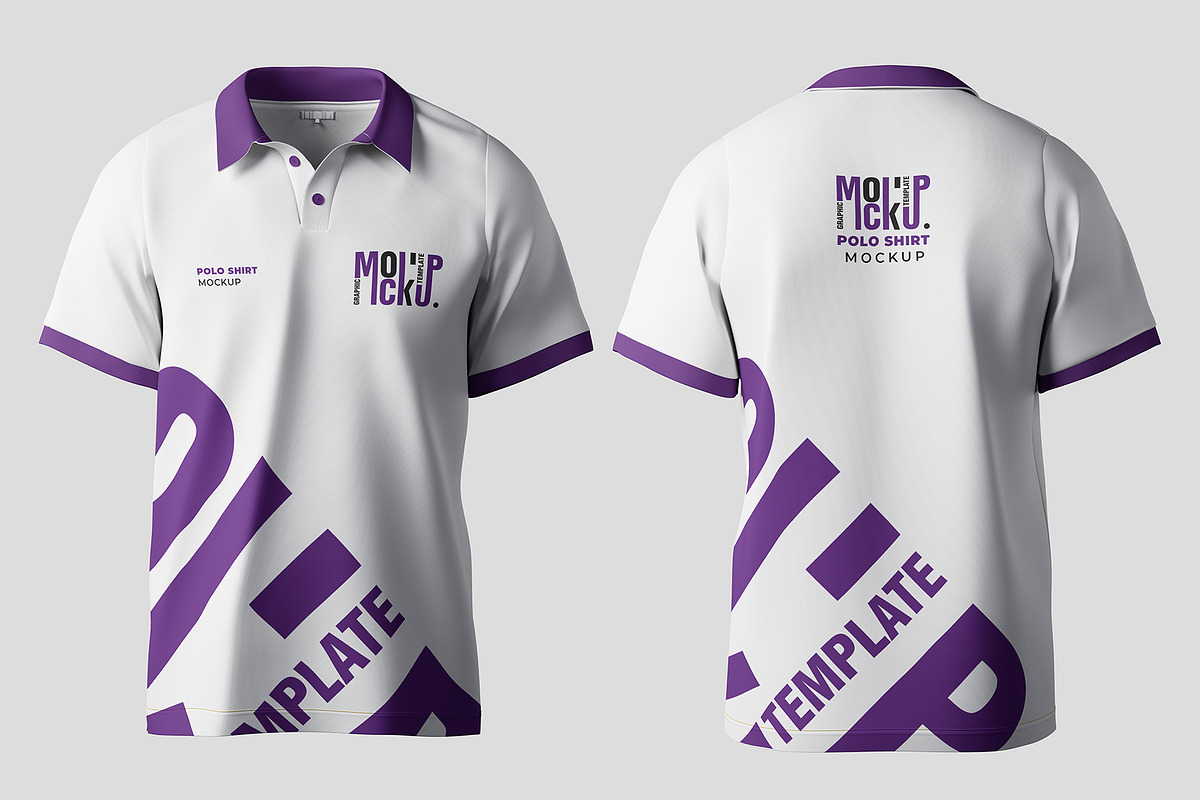 Polo Shirt Mockup Sets, a Shirt Mockup by Artnivora.Std (Photo 4 of 4)