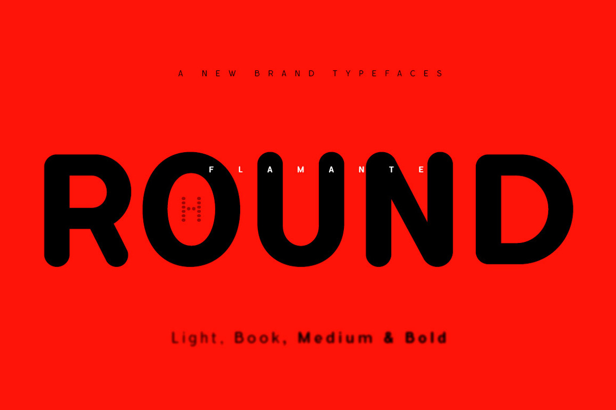 Flamante Round 8 Fonts