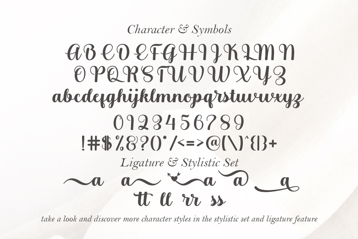 Belita, a Script Font by Gatype (Photo 9 of 9)