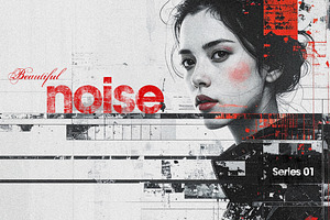 Beautiful Noise - Abstract Collages, a Texture Graphic by Offset