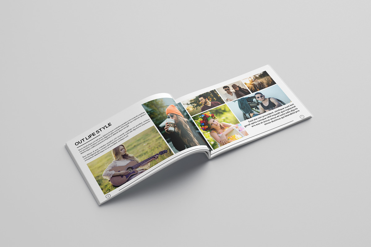 Photographer Portfolio Template, a Brochure Template by retrographix (Photo 3 of 7)