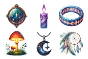 Magic Clipart Bundle Sublimation, an Illustration by Daily.Designs (Thumbnail 5 of 5)