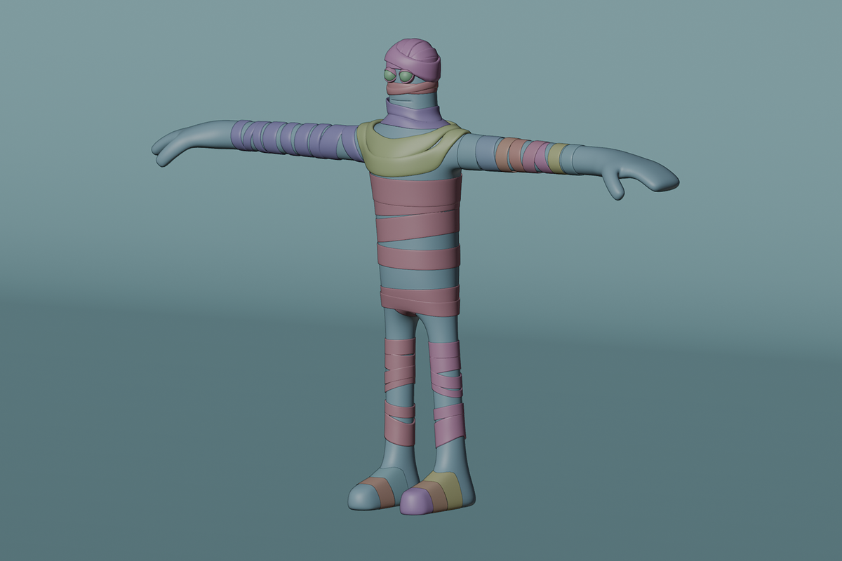 Halloween 3D Character Pack 03, a Characters & Person 3D Model by Dudukbersama (Photo 2 of 5)