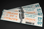 Multipurpose Event Ticket, an Invitation Template by Konakchiev (Thumbnail 1 of 3)