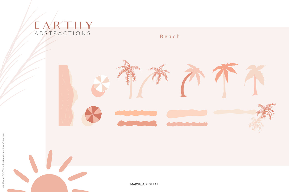 EARTHY Abstractions & Prints, a Decorative Illustration by Kaya Fonts (Photo 6 of 15)