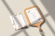 Menu Mockup, a Packaging Mockup by Getdesign (Thumbnail 2 of 7)