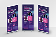 Conference Seminar Roll Up Banner, a Print Template by Annora Studio (Thumbnail 5 of 5)