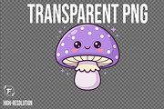 Cute Mushroom Png, an Object Illustration by Forhadx5 (Thumbnail 2 of 11)