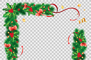 Christmas and New Year Backgrounds, a Decorative Illustration by TAlex (Thumbnail 4 of 6)