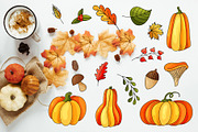 Thanksgiving holiday overlay+clipart, an Illustration by Astarte_design (Thumbnail 12 of 13)