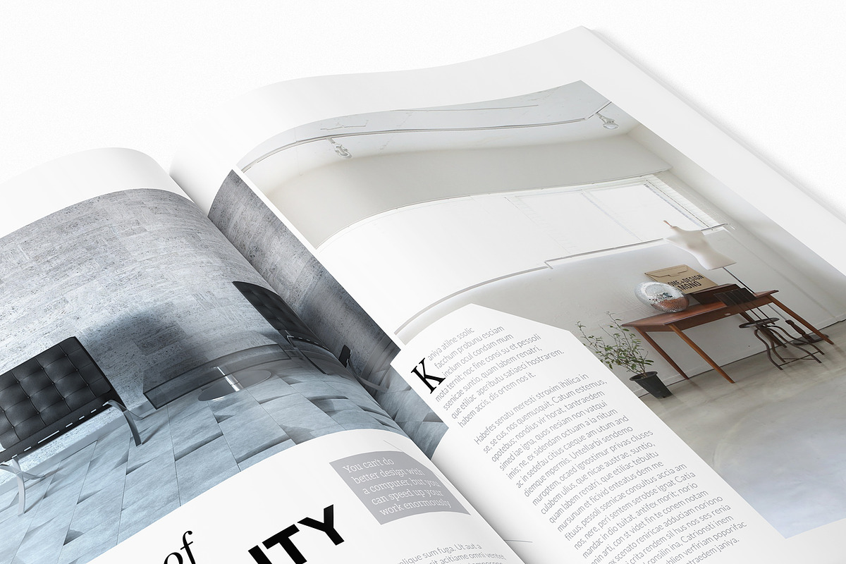 Magazine Template InDesign 11, a Magazine Template by Love Graphic Design (Photo 8 of 20)
