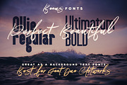 Right Brush & SVG Font, a Script Font by Cruzine (Thumbnail 16 of 18)