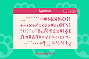 Pawradise Bubbly Display Typeface, a Handwritten Font by Casloop Studio (Thumbnail 12 of 15)