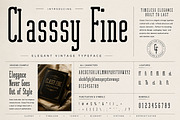 Classy Fine, a Serif Font by Wow Magic (Thumbnail 2 of 5)