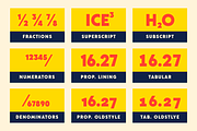 Acre Extrabold, a Sans Serif Font by Jonathan Ball (Thumbnail 5 of 5)