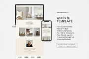 Squarespace 7.1 Template: Bella, a Squarespace Template by Deb Creative Studio (Thumbnail 3 of 9)