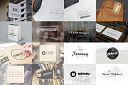 115 Minimal Vintage Logos Bundle, a Branding & Logo Template by Mats-Peter Forss (Thumbnail 2 of 5)