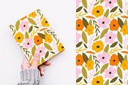 Floral seamless pattern, a Pattern Graphic by hanifa_design (Thumbnail 3 of 11)