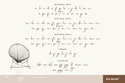 Flatlion Monoline Script Font, a Script Font by din-studio.com (Thumbnail 9 of 10)