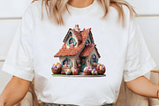 Whimsical Easter House clipart, an Illustration by Designworld (Thumbnail 6 of 10)