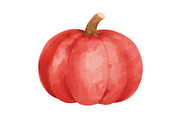 Watercolor Pumpkin Patch Bundle Art, an Illustration by BIPLOB EXPERT (Thumbnail 7 of 13)
