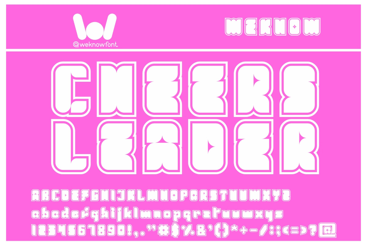 fresh mint font, a Font by weknow (Photo 4 of 5)
