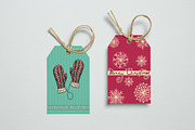 40 Christmas tags, a Pattern Graphic by SomStock (Thumbnail 2 of 5)