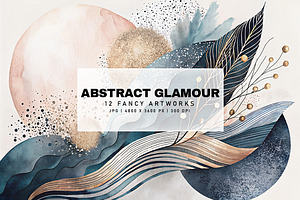 Abstract Glamour, a Decorative Illustration by Digital Art Creations