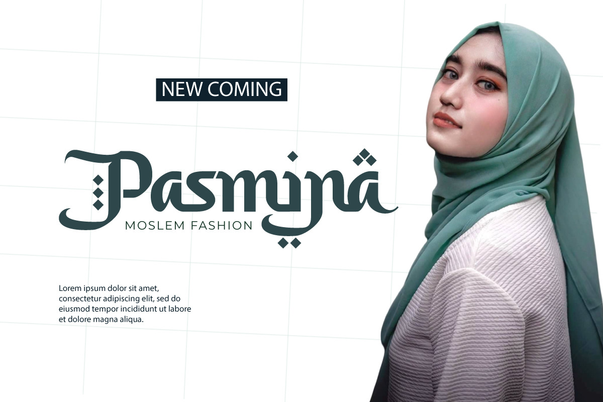Saleha - An Arabic Style Typeface, a Sans Serif Font by Afkari Studio (Photo 11 of 15)