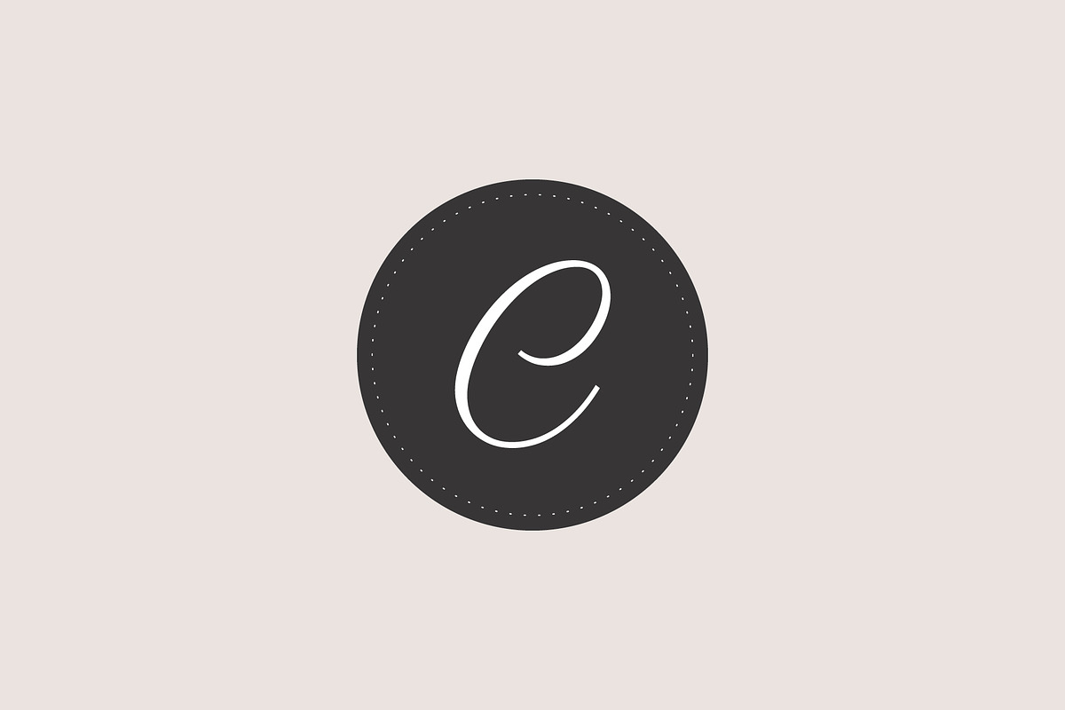 Charlotte Premade Logo, a Branding & Logo Template by studiolmh (Photo 6 of 6)