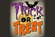 Trick or Treat dingbats, a Symbol Font by Comicraft Fonts (Thumbnail 1 of 2)