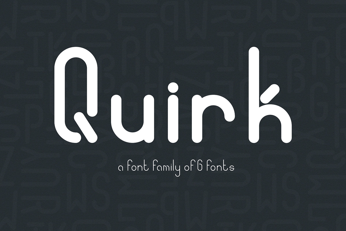 Quirk font family