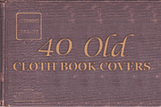 40-Old Cloth Book Covers, a Texture Graphic by Blue Line Design (Thumbnail 1 of 17)