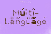 Halo Halo - Multi-Style Modular Font, a Sans Serif Font by Studio Aurora (Thumbnail 6 of 9)