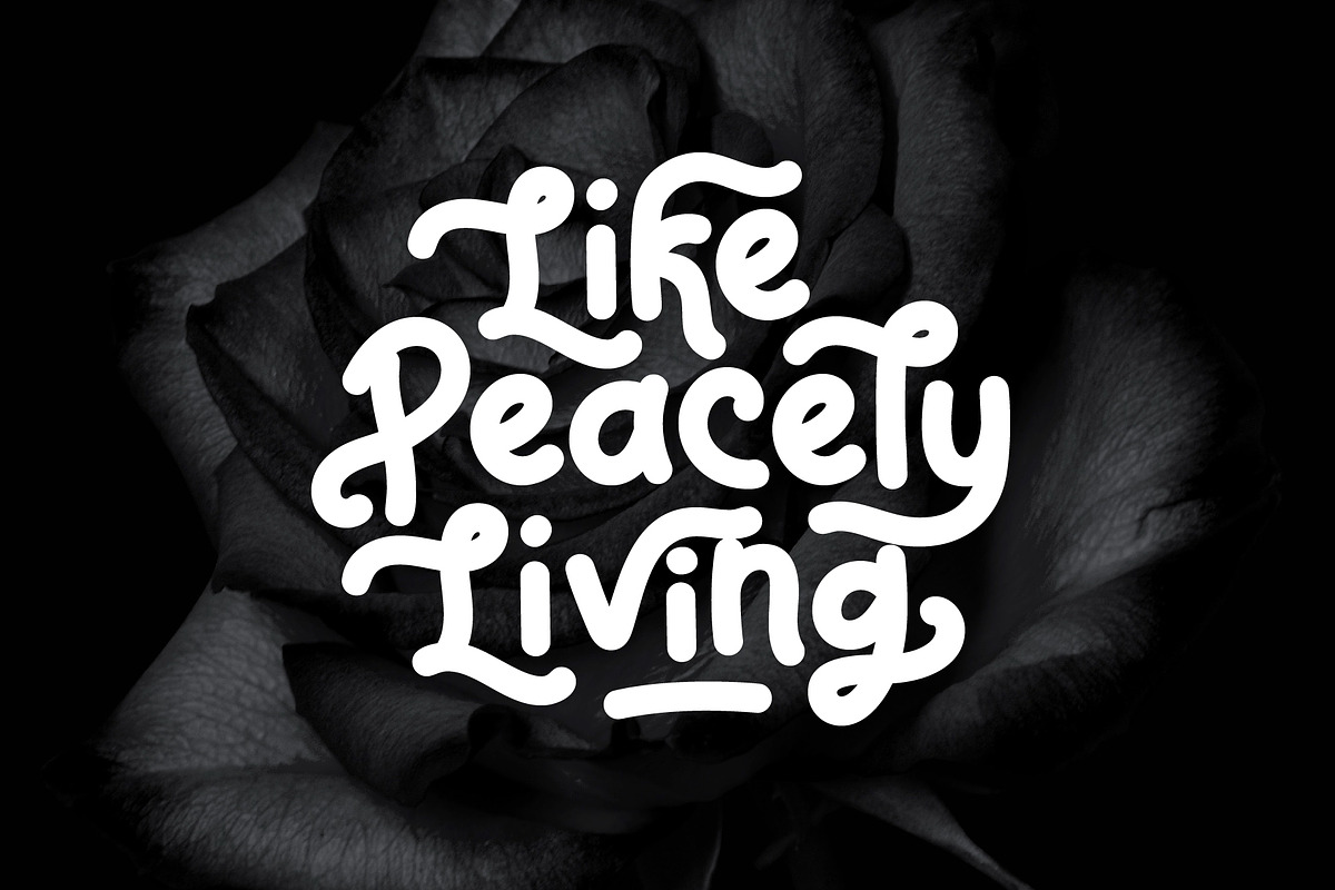 Reaf Singer Playful Font, a Script Font by Dicubit (Photo 4 of 9)