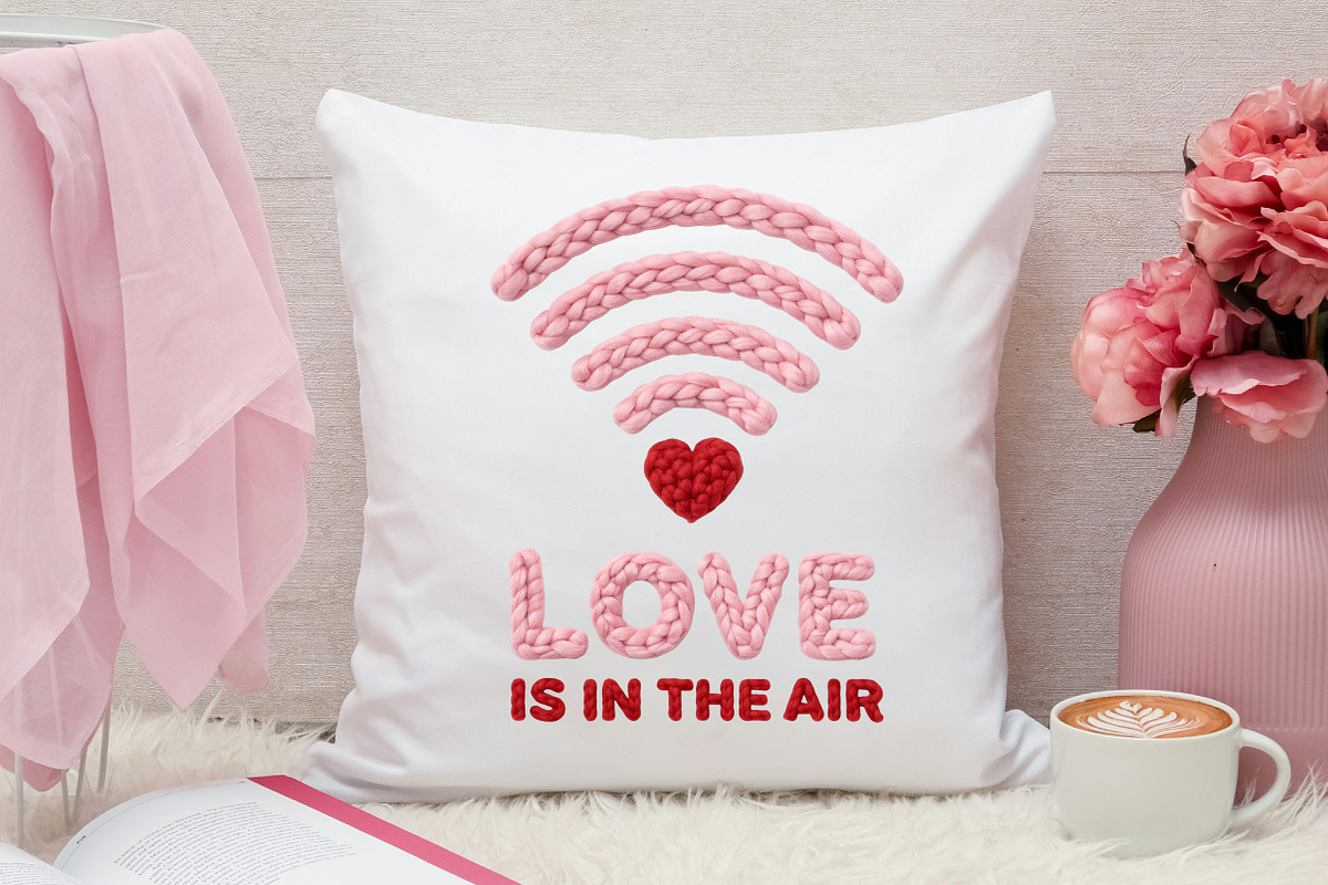 Valentine Love Wifi PNG, Valentine, an Illustration by Canvas Craft (Photo 7 of 7)