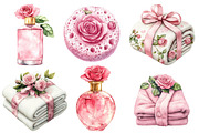 Pink Roses Pamper Time Clipart, an Illustration by Designworld (Thumbnail 3 of 6)