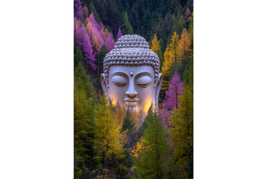 The Great Unification Buddha, also, a Nature Photo by ZinetroN