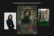 Horror Movie Poster Template PSD, a Poster Template by Bornx Design (Thumbnail 3 of 5)